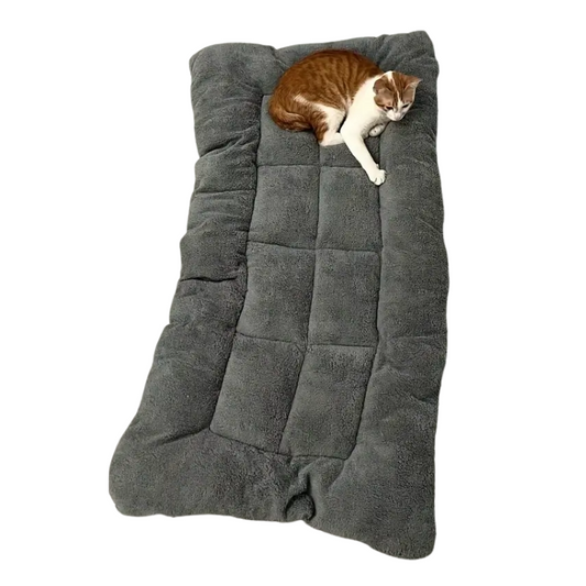 Extra-Large Plush Dog Sofa Bed with Non-Slip Base-0